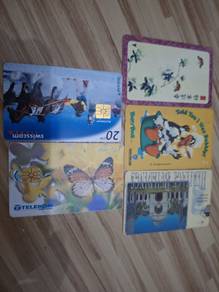 used telephone cards