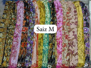 Batik terengganu sarung siap