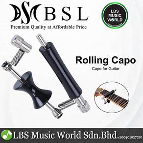 BSL Rolling Capo Sliding Adjustable Plastic Stainl