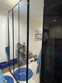 6 doors mirror cupboard