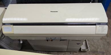 Panasonic inverter aircond 1HP R410A terpakai