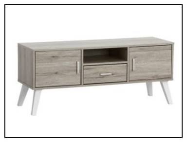 4FT Hall Cabinet