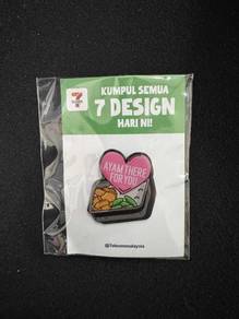 7-Eleven Enamel Pin (Ayam There For You)