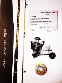 Maguro metal 5000 combo kelah rod