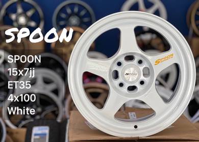 New Rim SPOON 15 Inch White