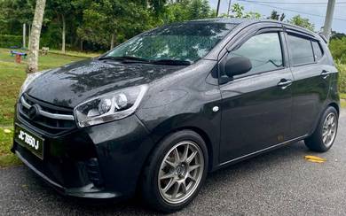 Perodua Axia Rahmah E in Muar, JHR