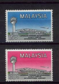 Mint Stamp Airports Malaysia 1965