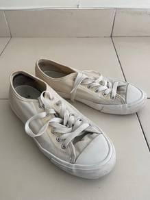 H&M Men Sneakers Shoes White Kasut