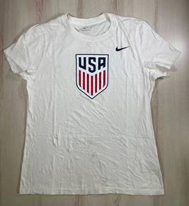 Nike Ladies’ USA WNT White Tee #DT Used