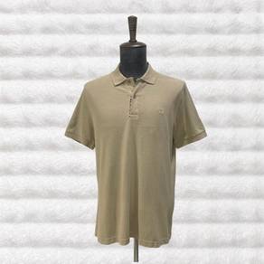 Burberry Brown cotton pique polo
