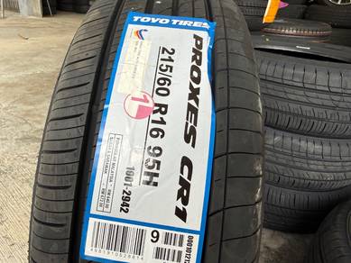 Tayar baru 215 60 16 Toyo proxes cr1 hrv camry2026