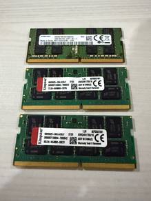 Kingston Samsung Ram Laptop ddr4 2400mhz 16gb