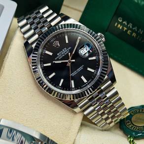 Rolex Datejust 126300 Black Index