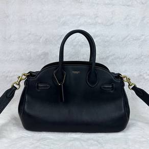 Coach Empire Carryall Leather Bag 28 in Black