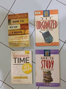 HOW TO READ A BOOK  + 3 more books