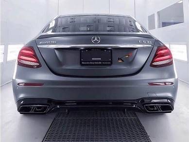 Mercedes W213 AMG E63 Diffuser N Tail Pipe Bodykit