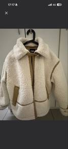 Zara double face faux jacket