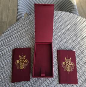 HUGO BOSS Red Packet Ang Pao 10pc with Gift Box
