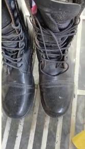Kasut Kadet Polis / Boot Hitam Original – Terpakai
