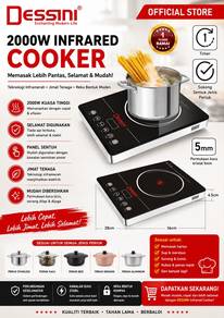 Dessini 2000W Infrared Cooker
