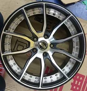(complete 4pcs) New 17" Racing Wheels Sports Rims