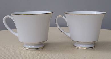 Noritake Regency Gold orphan cups 2