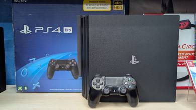 With Box Used PlayStation 4 Pro 1TB,Terima TradeIn