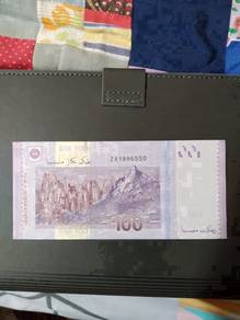 RM100 Zeti Aziz - ZA - Replacement note - UNC