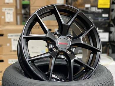 New 15 Lenso Dyna Rim City Jazz Vios Myvi Bezza FL