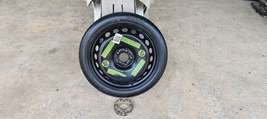 Spare tyre 19" clear BREMBO 6 pot alphard