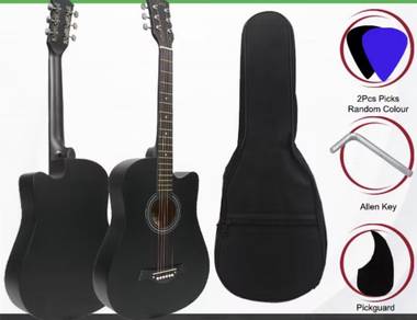 Black Acoustic Guitar