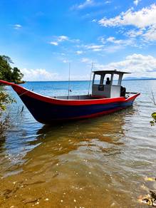 sampan dan enjin mercury 115hp