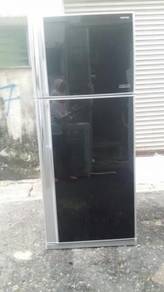 Toshiba Peti Sejuk Ais Black Freezer Refrigerator