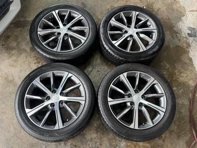 Sport rim second 17 proton s70 siap tayar exora