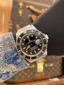 2003 Rolex Submariner Date Ref 16610 Black Dial 40