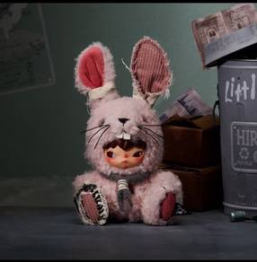 Popmart Hirono Little Hare Plush Doll Pendant