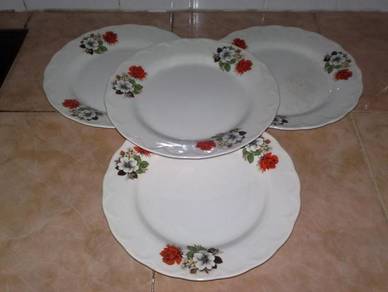 Pinggan antique oriental ceramics dinner plate 4