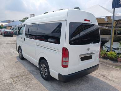 2012 TOYOTA HIACE 2.7 WINDOW VAN Petrol High Roof