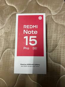 Redmi note 15 pro 5g (12/256gb) New