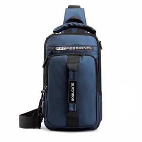 BLUE MiNI BACKPACK BEG CROSSBODY CHEST BAG MURAH