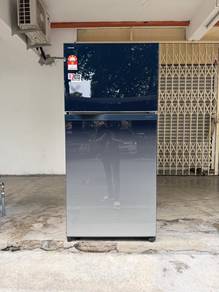 Toshiba 2glass doors fridge automatic ice maker