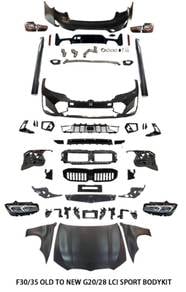 BMW F30 convert G20 LCI Mpsort