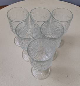 Ravenhead Siesta bark effect footed glass 6