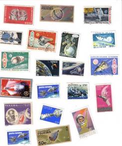 U49 Aerospace Rocket Satellite Space Stamp CTO