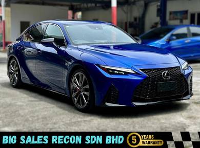 2021 Lexus IS 300 F SPORT MODE BLACK