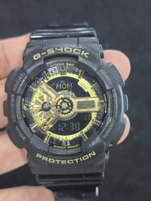 G shock Ga110gb hitam gold