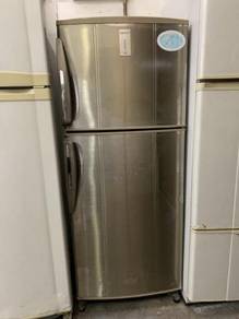 2 Pintu Doors Fridge Sanyo Refrigerator Peti Sejuk