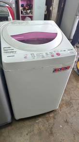 Auto Mesin Basuh Toshiba Pink Machine Wash Washer