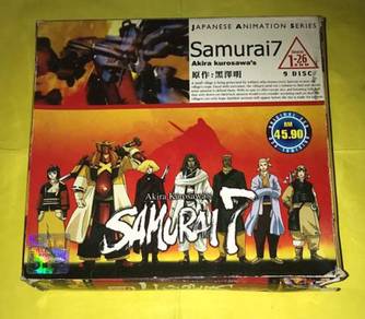 SAMURAI 7 CARTOON ANIME VCD VIDEO Cd