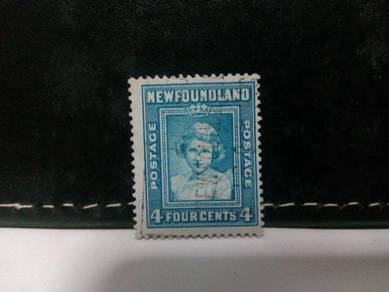 1938 Newfoundland Stamp Queen Elizabeth II